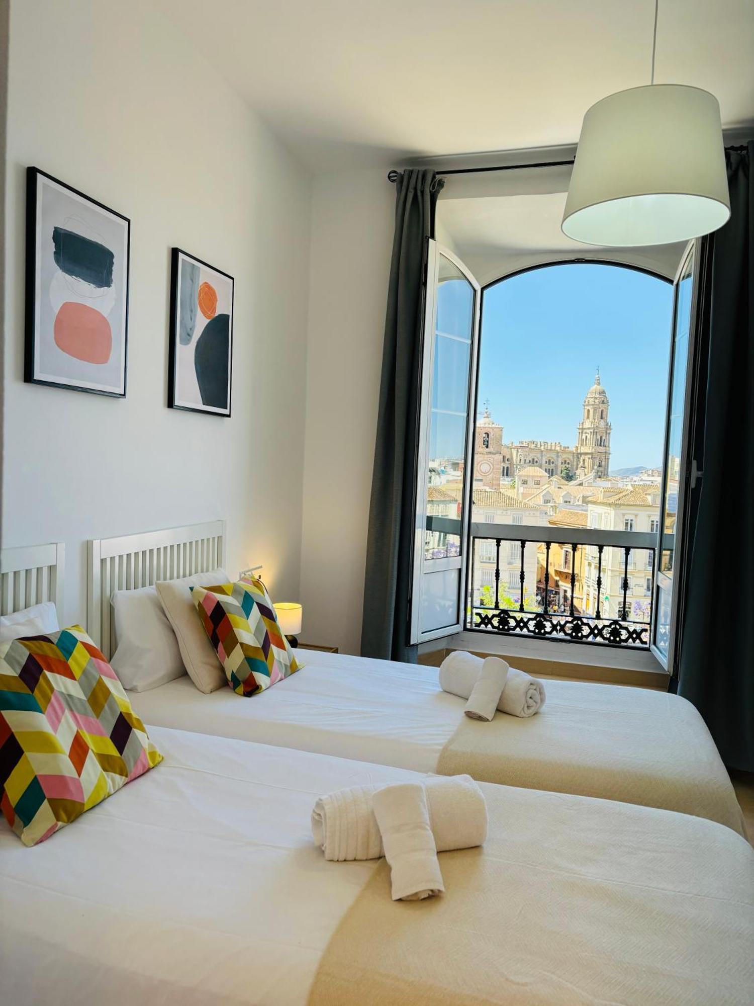 Apartamentos Alcazaba 马拉加 外观 照片
