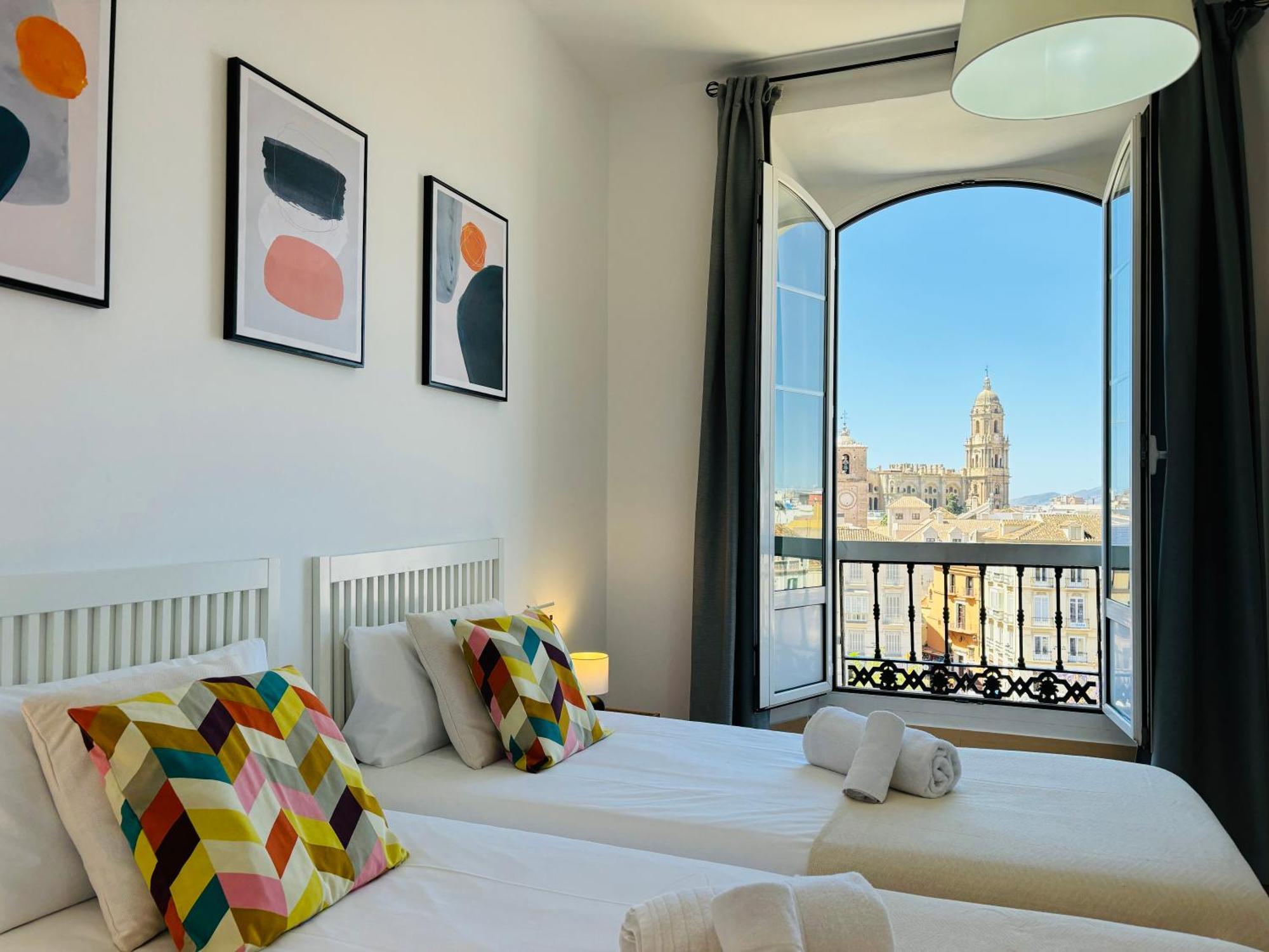 Apartamentos Alcazaba 马拉加 外观 照片